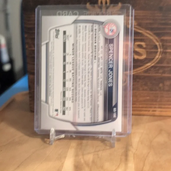 2023 Bowman Draft Spencer Jones Prospect Rookie Card Yankees 🔥🔥🔥 - Picture 2 of 2